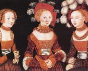 卢卡斯 伊尔 韦基奥 克拉纳赫 : Saxon Princesses Sibylla, Emilia and Sidonia